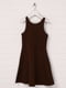 Сукня темно-коричнева | 5567727 | фото 2