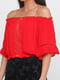 Блуза красная | 5567970 | фото 3