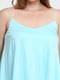 Блуза-топ голубая | 5567973 | фото 4
