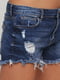 Шорты джинсовые синие | 5568109 | фото 4