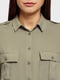 Блуза кольору хакі | 5571100 | фото 3