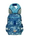 Рюкзак школьный синий в принт | 5573892 | фото 4