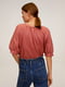 Блуза терракотового цвета | 5508332 | фото 6