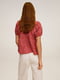 Блуза красная в принт | 5508350 | фото 5