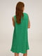 Платье зеленое в принт | 5508376 | фото 6