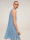 Сукня блакитна у принт | 5508396 | фото 4