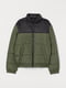 Куртка цвета зеленый хаки | 5551907