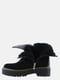 Ботинки черные с логотипом | 5571015 | фото 5