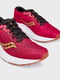 Кросівки для бігу ягідного кольору з декором CLARION 2 10553-20s | 5576203 | фото 2