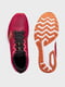 Кросівки для бігу ягідного кольору з декором CLARION 2 10553-20s | 5576203 | фото 5