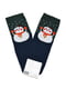 Шкарпетки темно-сині з принтом | 5582193