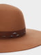 Шляпа коричневая | 5582007 | фото 2
