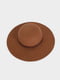 Шляпа коричневая | 5582007 | фото 3