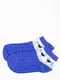 Шкарпетки сині у принт | 5584922 | фото 2