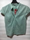 Блуза ментолового цвета в цветочный принт | 5094349 | фото 4