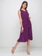Платье фиолетовое в горошек | 5591560