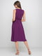 Сукня фіолетова в горошок | 5591560 | фото 2