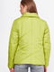 Модная короткая зимняя куртка на завязках с широким воротником. Состав: полиэстер - 100%. Цвет: ярко-зеленый. Параметры модели: 89-69-93. Рост модели на фото: 172 см. Сезон: осень-зима. | 5592192 | фото 3