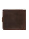 Шкіряний гаманець з натуральної шкіри коричневого кольору | 5592257 | фото 2