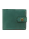 Шкіряний гаманець з натуральної шкіри зеленого кольору | 5592261