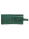 Шкіряний гаманець з натуральної шкіри зеленого кольору | 5592261 | фото 3