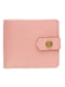 Шкіряний гаманець з натуральної шкіри рожевого кольору | 5592263