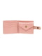 Шкіряний гаманець з натуральної шкіри рожевого кольору | 5592263 | фото 3