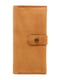 Шкіряний гаманець з натуральної шкіри коричневого кольору | 5592268