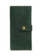 Шкіряний гаманець з натуральної шкіри зеленого кольору | 5592271