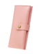 Шкіряний гаманець з натуральної шкіри рожевого кольору | 5592273 | фото 5