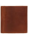 Шкіряний гаманець з натуральної шкіри коричневого кольору | 5592275 | фото 2