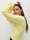 Пуловер лимонного кольору | 5593935 | фото 3