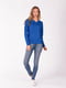 Пуловер синій | 5596269 | фото 4
