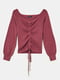 Пуловер вишневого цвета | 5595554 | фото 5