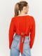 Пуловер червоний | 5595599 | фото 2