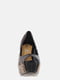 Туфли коричневые с анималистическим принтом | 5591966 | фото 5