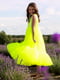 Платье лимонного цвета | 5596549 | фото 4