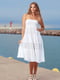 Платье пляжное белое | 5601234 | фото 3