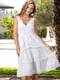 Платье пляжное белое | 5601235 | фото 2