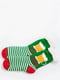 Шкарпетки зелені у смужку | 5604194 | фото 2