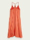 Сукня помаранчева в смужку | 5529374 | фото 2