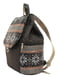 Рюкзак коричневый с орнаментом | 2854885 | фото 7