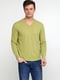 Пуловер салатового кольору | 5610298