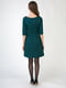 Платье зеленое в анималистический принт | 5605495 | фото 2