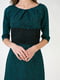 Платье зеленое в анималистический принт | 5605495 | фото 3