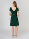 Платье зеленое с принтом | 5609566 | фото 2