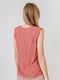 Блуза розовая с узором | 5609677 | фото 2