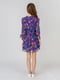 Сукня бузкового кольору з квітковим принтом | 5609599 | фото 2