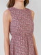 Платье розового цвета с цветочным принтом | 5609507 | фото 3