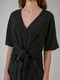Платье черное в горошек | 5609570 | фото 3